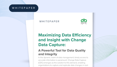 Maximizing Data Efficiency and Insight with Change Data Capture