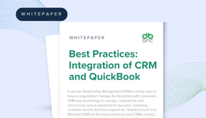 CRM and QuickBooks Integration Guide